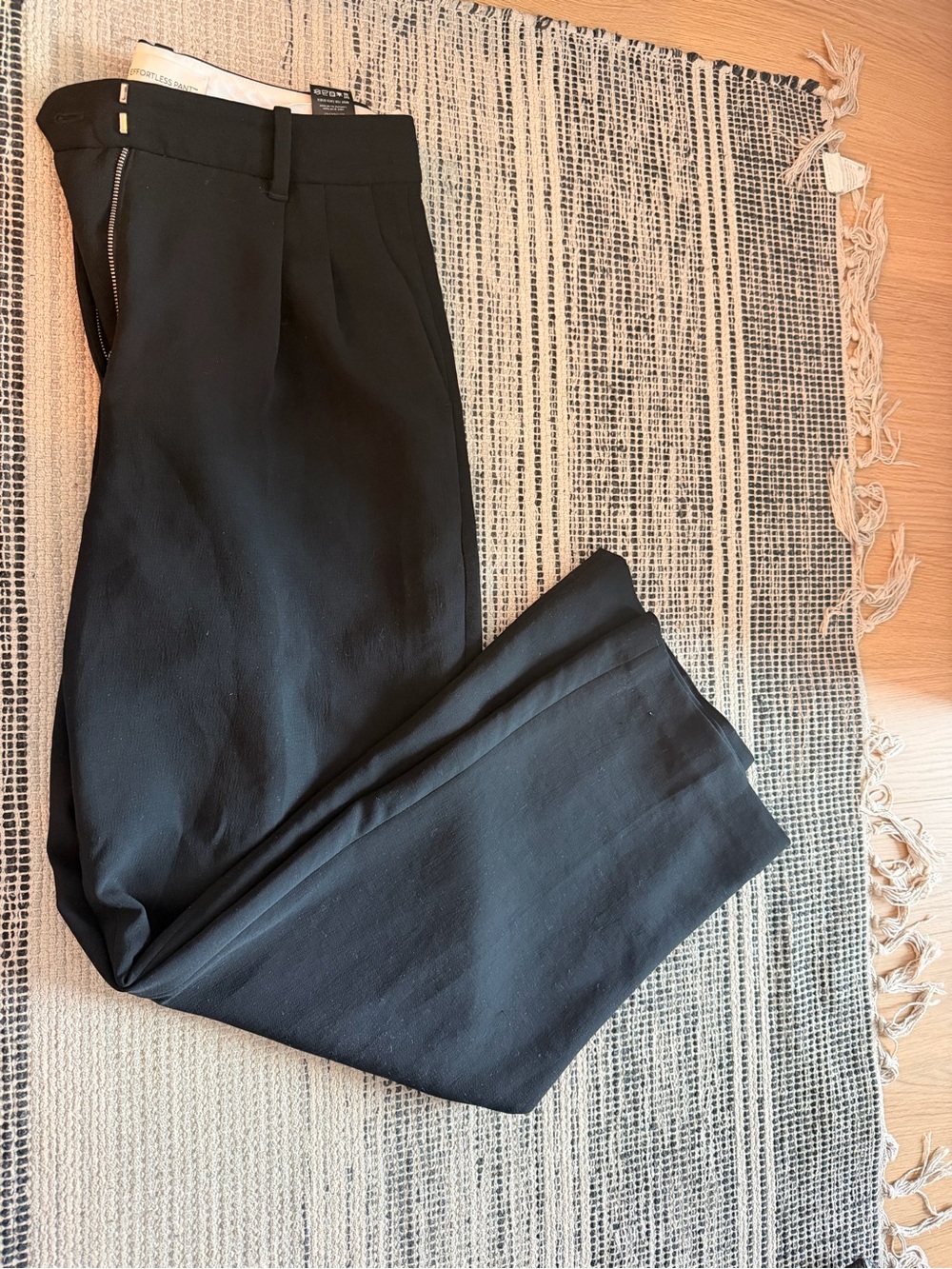 Wilfred Black Effortless High Rise Pant